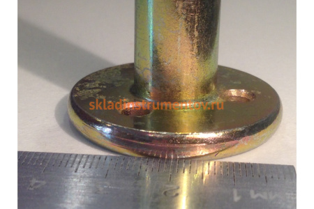 Слесарные тиски цилиндрические поворотные 63/38мм с наковальней Энкор 20008