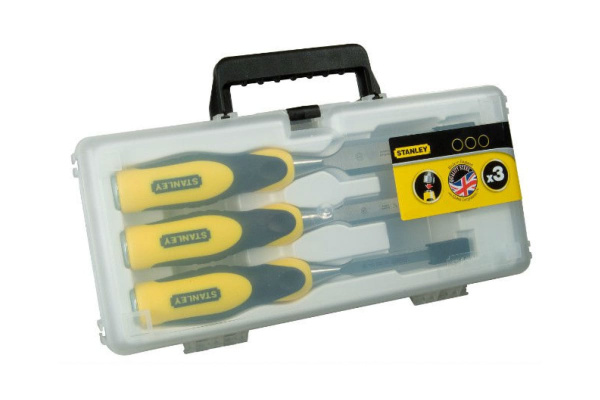 Набор стамесок 3 шт Stanley DYNAGRIP 2-16-887