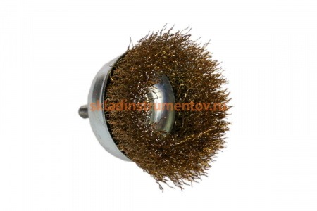 Щетка чашечная (75 мм) для дрели SANTOOL 060709-075