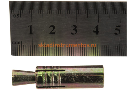 Анкер с клином желтопассивированный 4 шт. (11х30 мм; М6; ТФ6) ЗУБР 4-302076-06-030