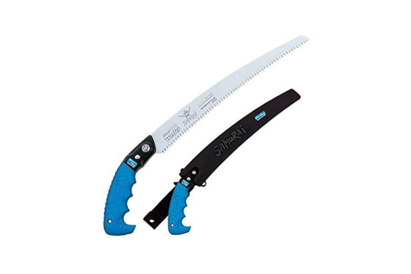 Пила с изогнутым полотном в чехле, с поясным креплением SAMURAI GCM-300-MH