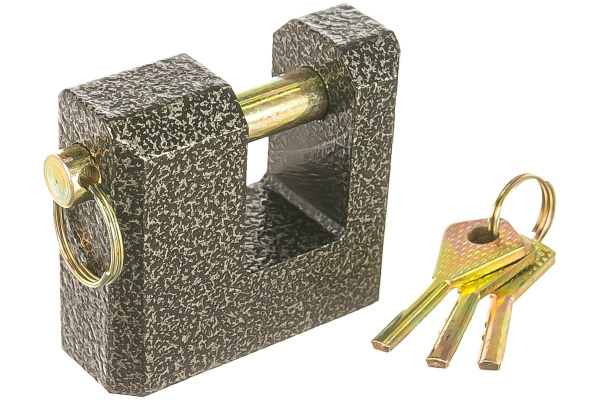 Навесной замок СИБРТЕХ ЗН2-3, 70 мм 91605