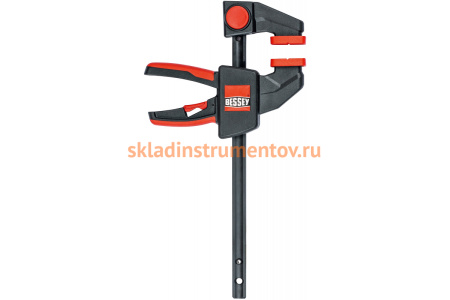 Струбцина пистолетного типа BESSEY 2.7 кН, 300 x 60 мм, распор 125-420 мм BE-EZM30-6