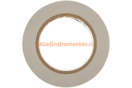 Изолента ПВХ HAUPA цвет серый, шир.15мм, длина 10 м, d 60 мм 263804