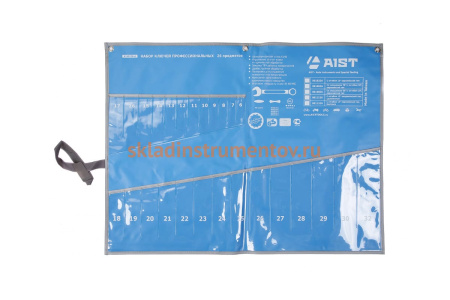 Конверт на 26 комбинированных ключей AIST K00126-A 00-00019990