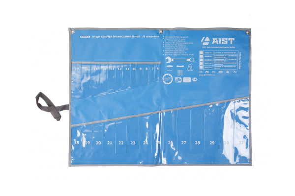 Конверт на 26 комбинированных ключей AIST K00126-A 00-00019990
