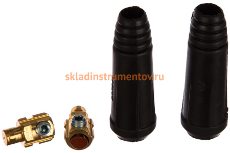 Вилка кабельная 2 шт/уп VARTEG 10-25 Foxweld 6604