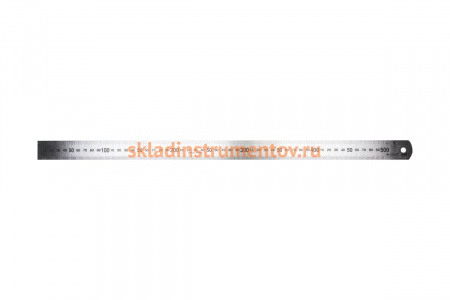 Нержавеющая линейка с двухсторонней гравированной шкалой 0.5м STAYER PROFI 3427-050_z01