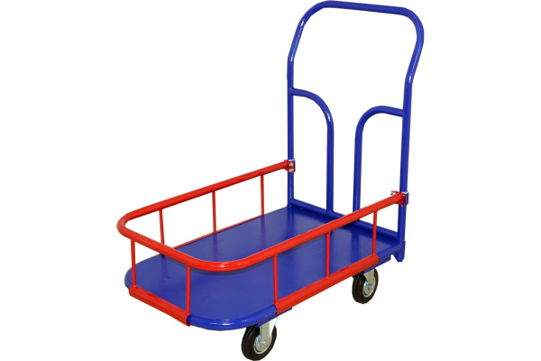 Тележка RUSKLAD платформенная с бортиком ТПБ 2 (600x900) d125мм Тележка RUSKLAD платформенная с бортиком ТПБ 2 (600x900) d125мм