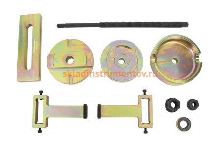 Набор приспособлений для снятия и установки сайлентблоков заднего подрамника Jonnesway AN050023 BMW X5 /E53/ 49643 Набор приспособлений для снятия и установки сайлентблоков заднего подрамника Jonnesway AN050023 BMW X5 /E53/ 49643