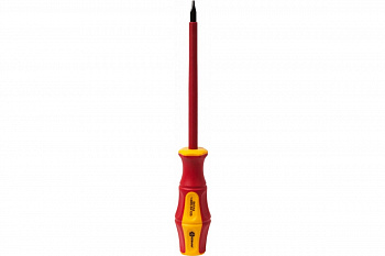 Отвертка диэлектрическая Ultra Grip SL 5,5 х 125 мм CR-V КОБАЛЬТ 646-454