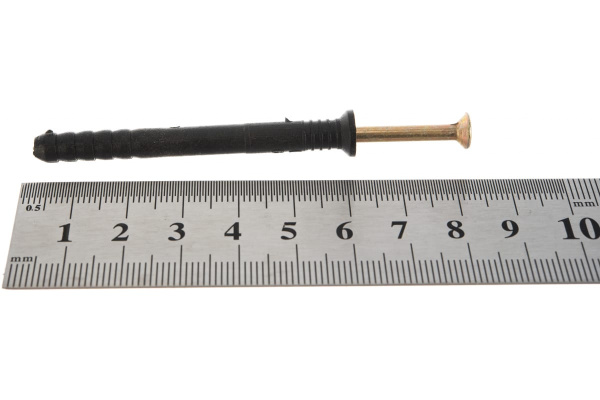 Дюбель-гвоздь STAYER полипропиленовый потайный бортик 6 x 60 мм 1500 шт 30640-06-060