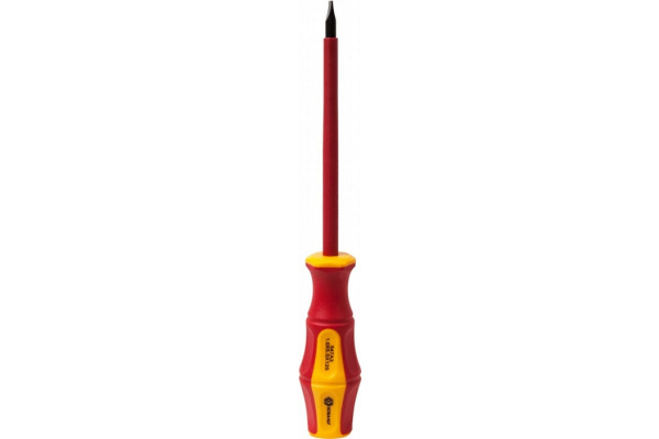 Отвертка диэлектрическая Ultra Grip SL 5,5 х 125 мм CR-V КОБАЛЬТ 646-454