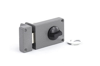 Накладной замок СИБРТЕХ ЗВ-6, цилиндровый 91672