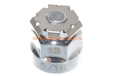 Переходник для вставок 5/16" под ключ 13 мм KING TONY 373225H