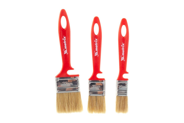 Набор кистей «Эмали» 25мм, 35мм, 50мм MATRIX Color Line 83355