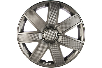 Колесные колпаки Airline 16" Гелакси, серебристые, 2 шт. AWCC-16-19