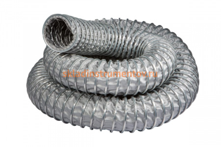 Гибкий негорючий воздуховод (75 мм; 2.5 м) JET SCS.300.75.2