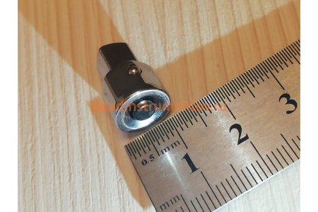 Переходник для трещоточных ключей 10мм для головок 1/4" KING TONY 373202R