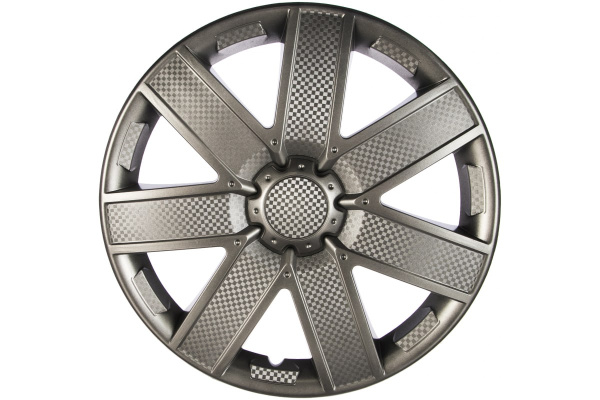 Колесные колпаки Airline 16" Гелакси, серебристые, 2 шт. AWCC-16-19