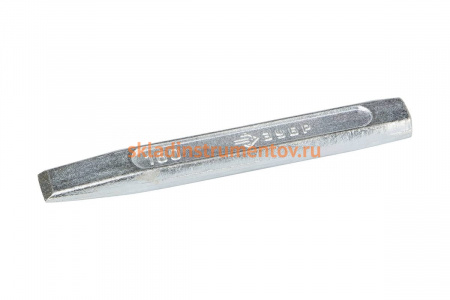 Оцинкованное зубило НИЗ 16x160мм, 175г Зубр 2106-160