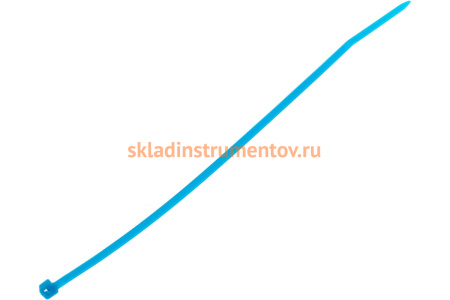 Нейлоновый хомут Зубр МАСТЕР синий, 2,5 мм x 150 мм, 100 шт 309070-25-150