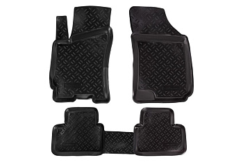 Ковры в салон Airline для Chevrolet Lanos 1997-2009/ЗАЗ Chance, (комплект из 4 шт.) ACM-PS-22