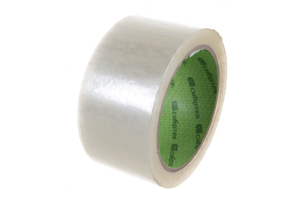 Клейкая лента СИБРТЕХ "Эксперт", 45 мкм, 48 мм х 60 м, цвет прозрачный 88722