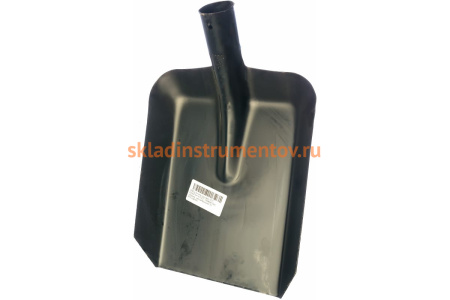 Совковая лопата без черенка ЛСП 235х275х1.6, ГОСТ 19596-87, черная Борский СПЕЦ ТЗ КПБ-230401