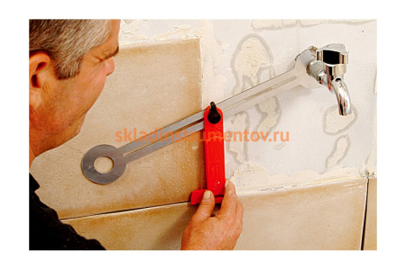 Керамический маркер для отверстий 75мм, 32мм Kapro 303