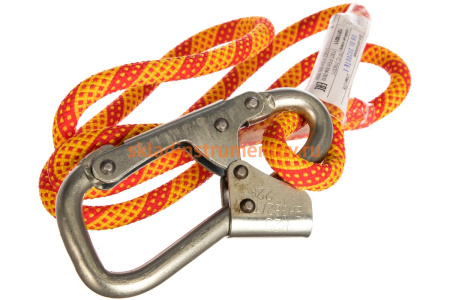 Строп из каната 1.5 м с монтажным карабином и крепежной петлей ПРОГРЕСС СЕФЕТИ Строп В