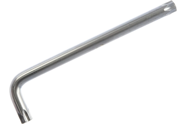 Г-образный длинный ключ ROCKFORCE TORX T60H с отверстием RF-76760L