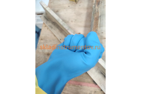 Неопреновые, химически стойкие перчатки Jeta Safety JNE711-XL/10