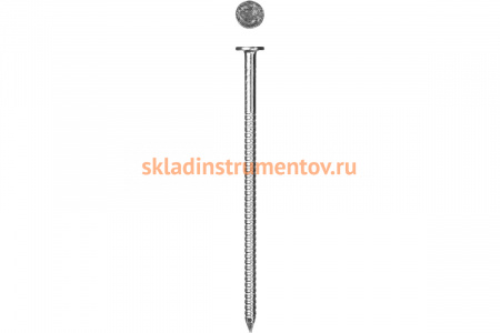 Ершеные гвозди Зубр оцинкованные, 80 х 3.1 мм, 5 кг 305140-31-080