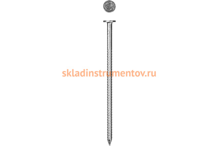 Ершеные гвозди Зубр оцинкованные, 80 х 3.1 мм, 5 кг 305140-31-080