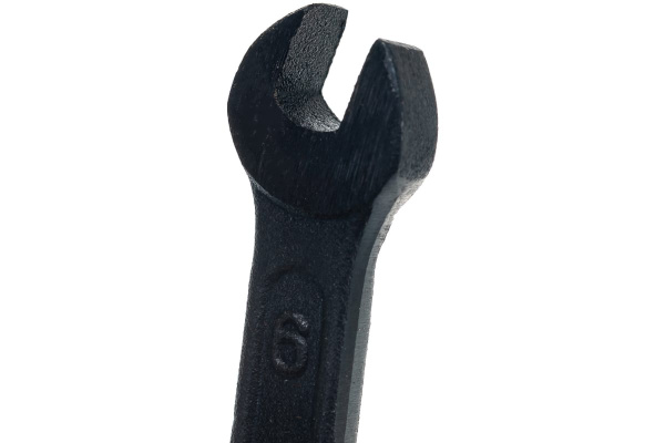 Гаечный рожковый двусторонний ключ SITOMO 6х8 окс. 48277