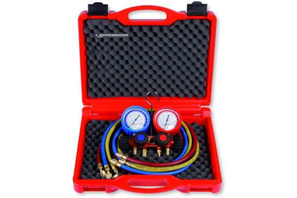 Малый 2-х позиционный набор Rothenberger R22/R134a/R407C R170600