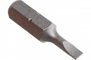 Вставка-бита 1/4"DR шлицевая, SL3, 25 мм Ombra 514530