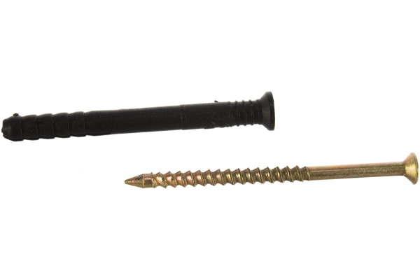 Дюбель-гвоздь STAYER полипропиленовый потайный бортик 6 x 60 мм 1500 шт 30640-06-060