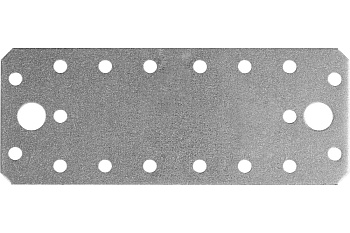 Крепежная пластина 140х55мм, 20шт Зубр МАСТЕР 310235-140-55