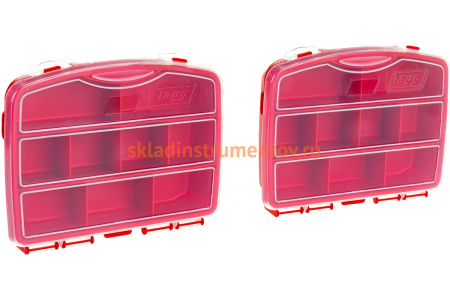 Ящик для инструментов 500x295x270мм + лоток + органайзер + 2 съемных органайзера Tayg 166006