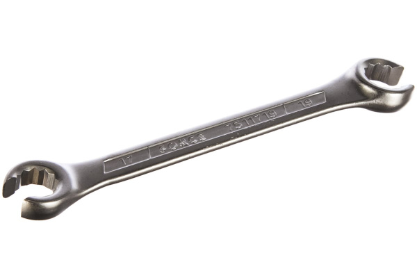 Гаечный разрезной ключ FORCE 17х19 7511719