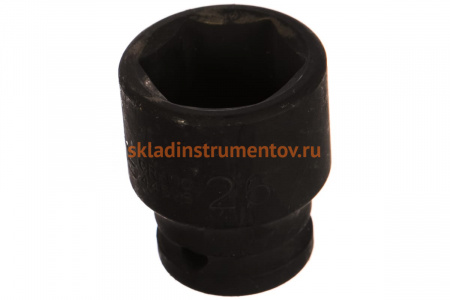 Головка 6-ти гранная, 3/4", 26 мм FORCE 44526
