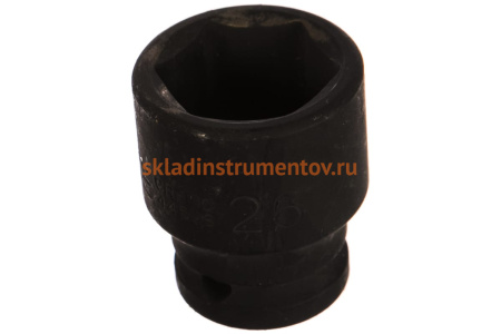 Головка 6-ти гранная, 3/4", 26 мм FORCE 44526