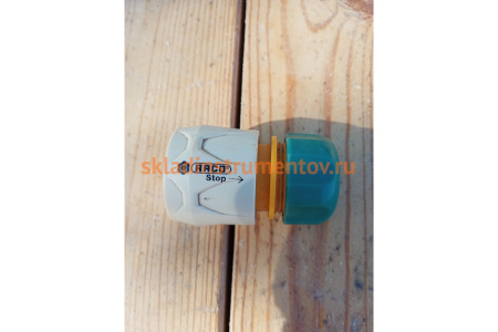 Соединитель "шланг-насадка" с автостопом 1/2" Raco 4250-55205C