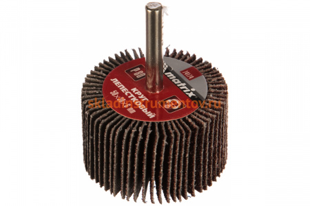 Круг лепестковый (50x30x6 мм; P 80) для дрели MATRIX 74174