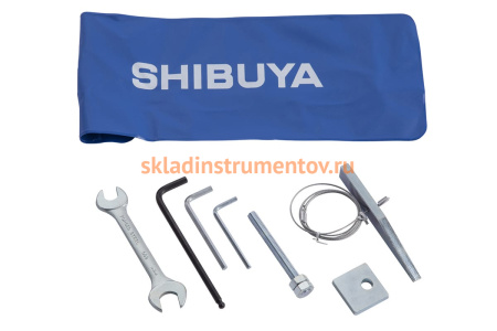 Установка алмазного бурения с наклонной станиной L=1000 мм и двигателем с болтовыми креплениями RH1531 SHIBUYA TSH-163 AB52 047845-050856