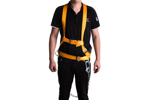 Удерживающая система с наплечными лямками со стропом из цепи ПРОГРЕСС СЕФЕТИ УС 2 ГД