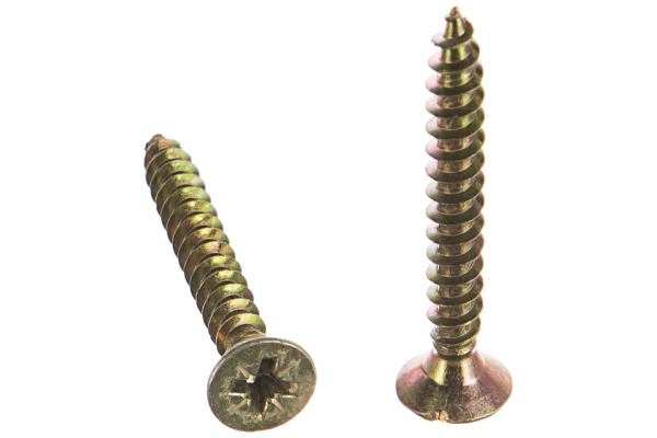 Универсальные саморезы СУ-Ж ЗУБР, 50 х 6.0 мм, 12 шт, желтый цинк, 300396-60-050