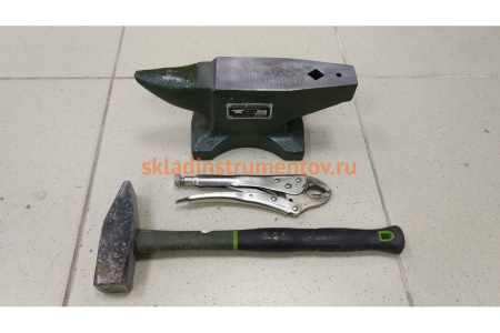 Кузнечная однорогая наковальня 10 кг Дело Техники 390110